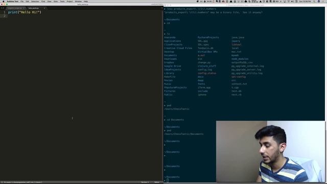 Learn Command Line - 2 - Run Python Script смотреть онлайн