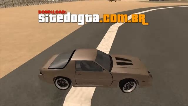 MOD Chevrolet Camaro IROC-Z 1989 - GTA San Andreas смотреть онлайн