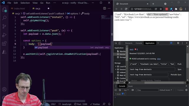 Web Push - Notifications UI Customisation смотреть онлайн