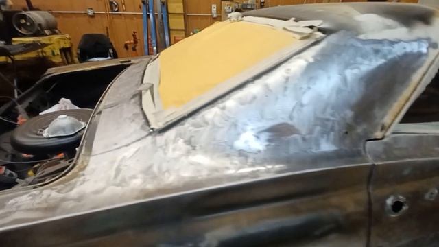 67 impala supernatural 4 door shop update sanding to bare metal смотреть онлайн