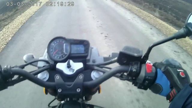 Покатушка на  Stels Flame 200