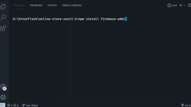 Connect to Firestore DB using Admin SDK - Online store with Nuxt 3 & Firebase смотреть онлайн