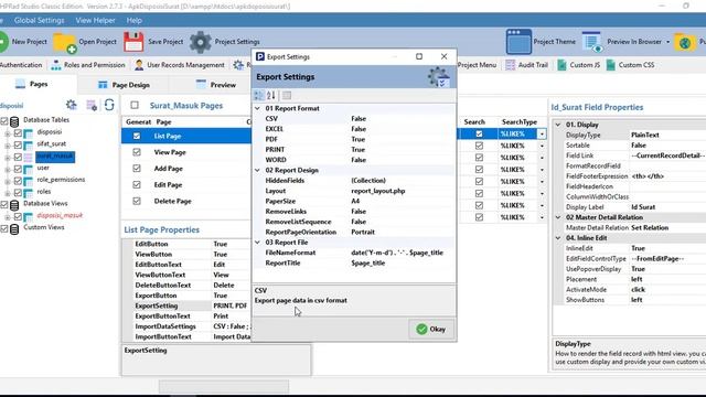 Customise Report PHPRad - MEMBUAT LAPORAN DI PHPRad смотреть онлайн