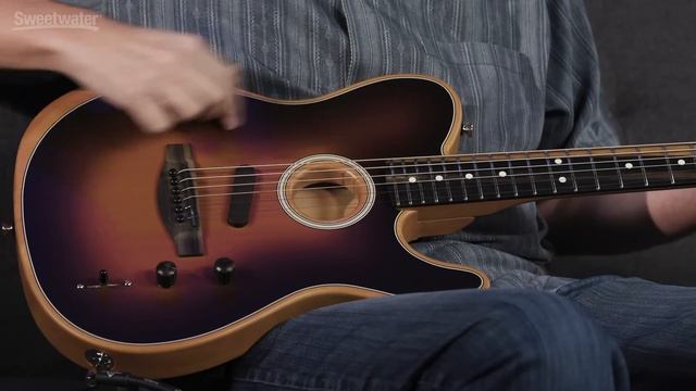 Fender Acoustasonic Telecaster Demo with Brian Swerdfeger смотреть онлайн