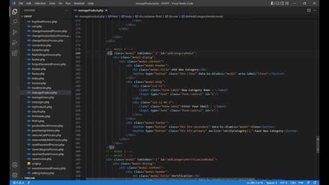 Design a responsive category registration modal in manage product page. смотреть онлайн