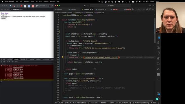 Let's GO create RSCs (React/Go server components) Part 3 смотреть онлайн