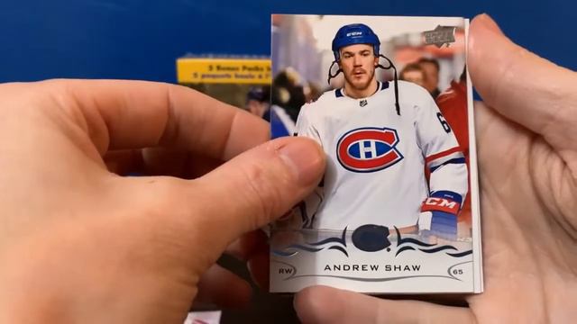 2018-19 Upper Deck Series One Hockey Blaster Boxes (2) смотреть онлайн