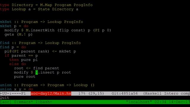 Advent of Code 2017, day 12 смотреть онлайн