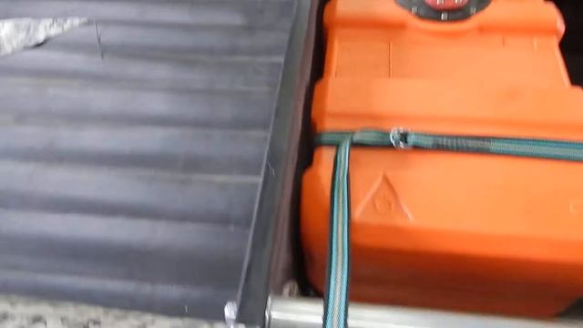 Солар 470, усиление транца. смотреть онлайн