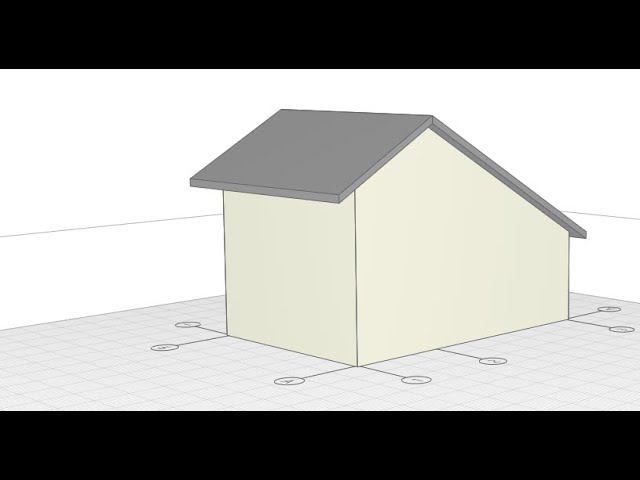 Как создать крышу со скатами на разных уровнях и разной длины. Renga BIM. Базовый функционал смотреть онлайн