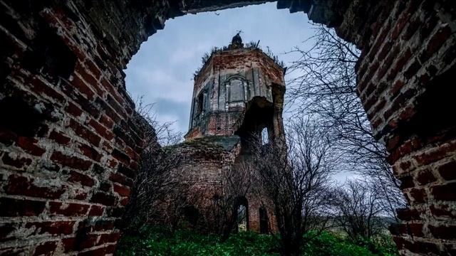 Погружение в глубокий сон в течение 3 минут с легким дождём, накрывающим окрестности храма смотреть онлайн