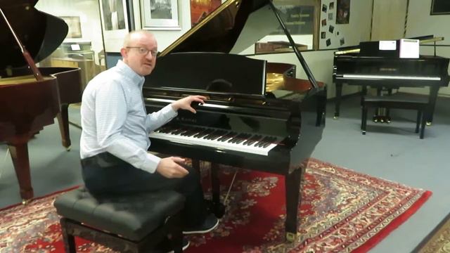 Kawai 7'4" Model GS70 Semi-Concert Grand смотреть онлайн