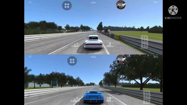 First To Bump Into A Wall Wins - 1986 Porsche 959 Sport Vs 1991 Bugatti EB 110 Sport