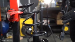 Как заменить пружины передней подвески на NISSAN QASHQAI (J10, NJ10) [ВИДЕОУРОК AUTODOC]