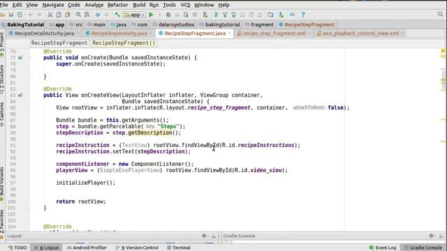ANDROID BAKING APP RETROFIT, EXOPLAYER, HETEROGENOUS RECYCLERVIEW, MASTER DETAIL FLOW 3 смотреть онлайн
