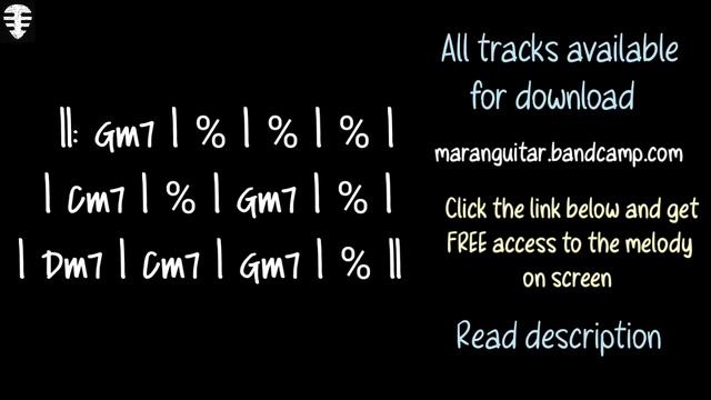 Groovy Straight Blues backing track in G minor смотреть онлайн