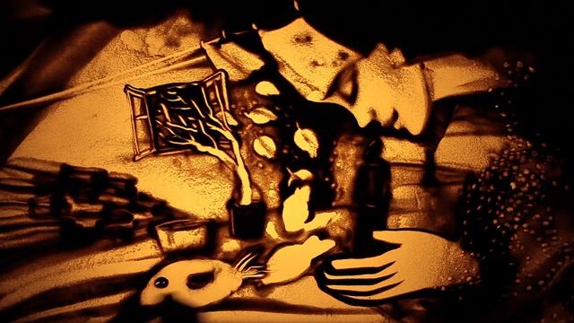 Sand animation "We as We Are" by Kseniya Simonova (AGT Champions) смотреть онлайн