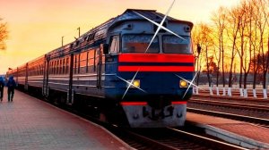 Изучаем поезда и железнодорожный транспорт для детей. Обучающее видео про поезда