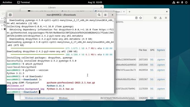 Install PyCharm Debian смотреть онлайн