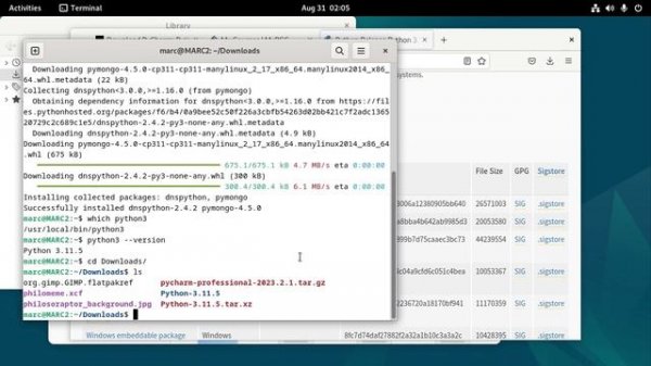 Install PyCharm Debian