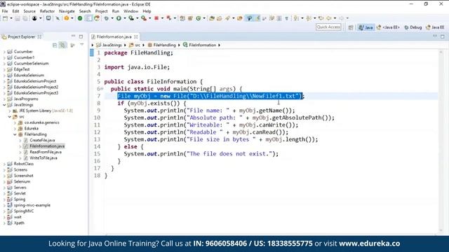 File Handling in Java | Reading and Writing File in Java | Java Training | Edureka Rewind - 7 смотреть онлайн