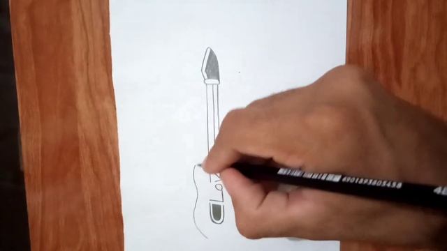 How to make guitar sketch смотреть онлайн
