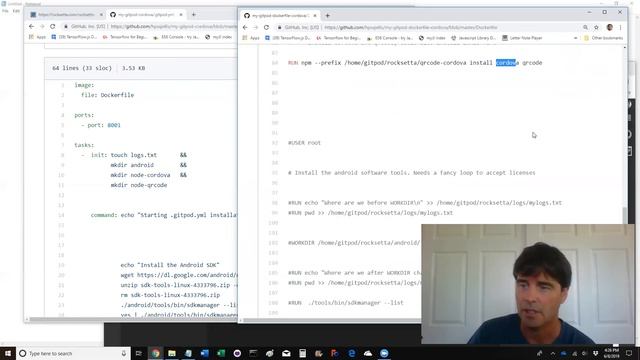 Dockerfiles compared to .gitpod.yml files смотреть онлайн