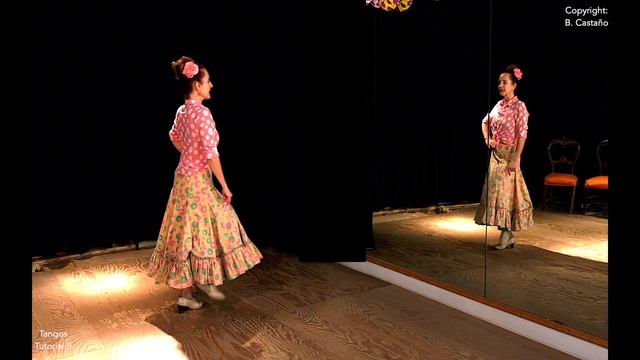Lernvideo 53: Tango Flamenco Tutorial from Bettina Castaño смотреть онлайн