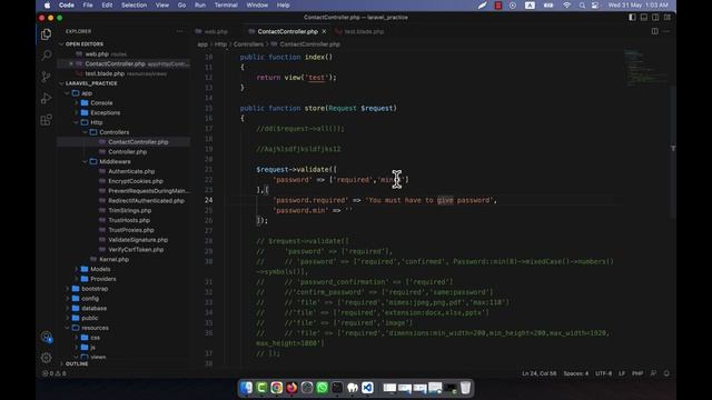 Laravel 10 Fundamental [Part 52] - Form Validation - Customizing Error Messages смотреть онлайн