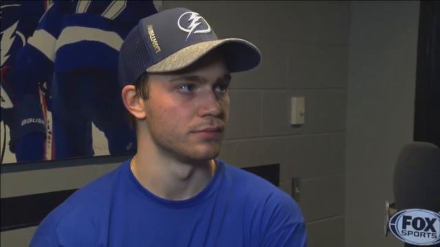 Brayden Point -- Tampa Bay Lightning vs. Detroit Red Wings 02/15/2018 смотреть онлайн