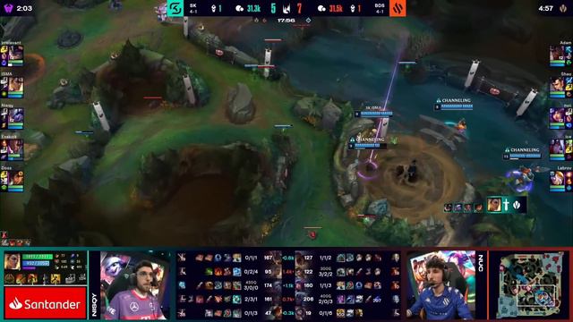 SK vs BDS Highlights LEC Winter Season 2024 W2D3 SK Gaming vs Team BDS by Onivia смотреть онлайн
