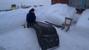 Накладки (полоза) на сани волокуши | Не город TV