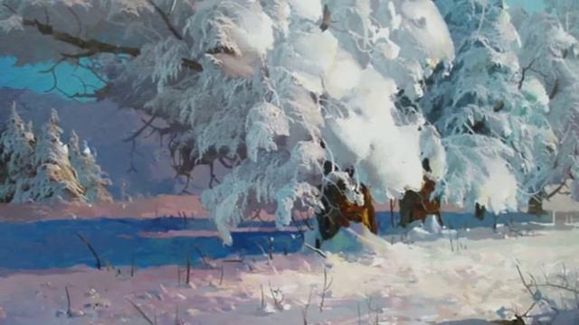 Красавица Зима. Зима в живописи смотреть онлайн