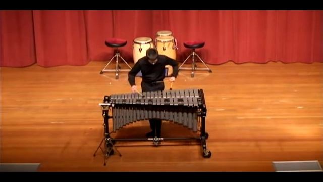 "Claire de Lune" on vibraphone performed by Tyler Hunt смотреть онлайн