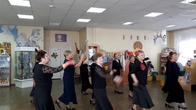 Линейные танцы. Кумпарсита. La Cumparsita. смотреть онлайн