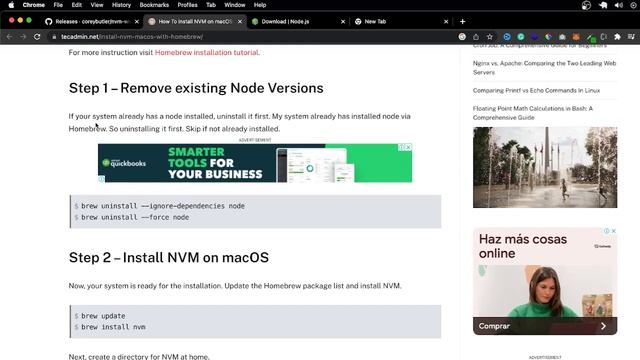 How to install NVM and manage multiple Node Versions #nvm #robalaxtechnologies смотреть онлайн