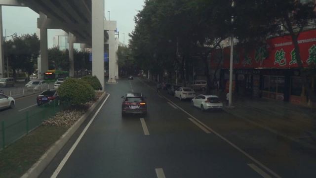 Guangzhou bus tour | Tianhe district | China 2020 смотреть онлайн