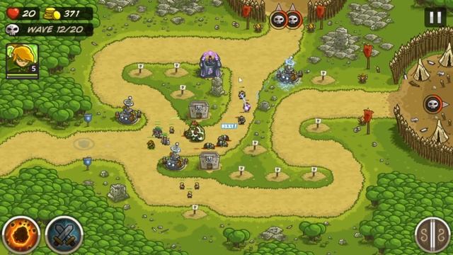 Kingdom Rush - Ruins Of Acaroth - Campaign (3 Star) смотреть онлайн