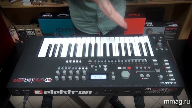 mmag.ru: Elektron Analog Keys - индивидуальные особенности и секреты инструмента - видео-обзор смотреть онлайн