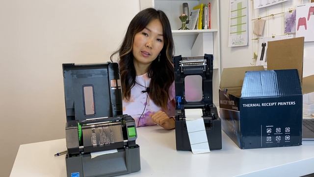 Обзор на 3 принтера этикеток / штрихкодов для маркировки. TSC TE200, Xprinter XP370B, Godex 350 смотреть онлайн