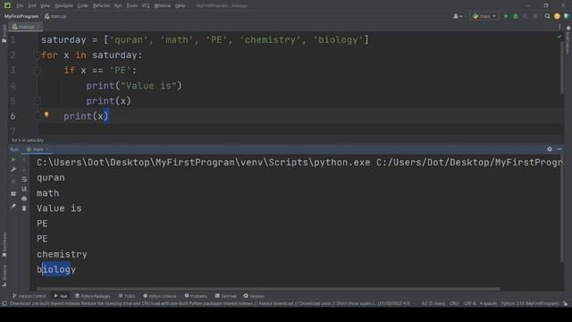 #14.3 Python in Arabic البايثون بالعربي (فور لووب في البايثون 4(For Loop Break and Continue)) смотреть онлайн