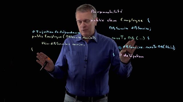 14 - Implémentation du principe d'inversion de dépendance смотреть онлайн