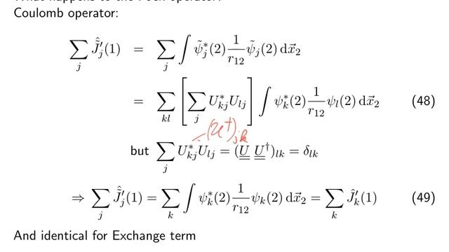 VK 20 Hartree Fock 8: Canonical Hartree-Fock equations смотреть онлайн