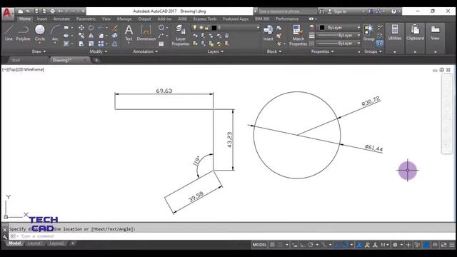 HOW TO USE DIMENSION/DIMENSION STYLE IN AUTOCAD смотреть онлайн