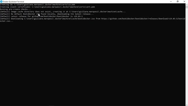 Instalando Docker Toolkit no Windows 10 смотреть онлайн