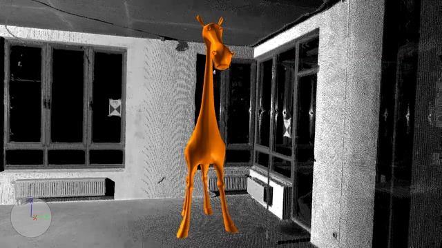 3d model in point cloud | 3d модель в облаке точек смотреть онлайн