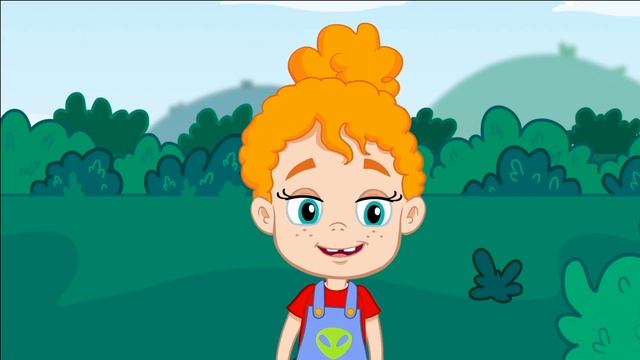 Groovy The Martian & Phoebe working as a TEAM to catch the SURPRISE EGGS! Cartoon for kids смотреть онлайн