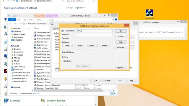 UNIS 4 MS Access DB to SQL DB Converting Windows 32bit смотреть онлайн