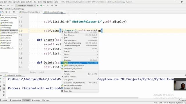 Python GUI - Mouse Event and Keyboard Event- step by step explanation Part 9 смотреть онлайн