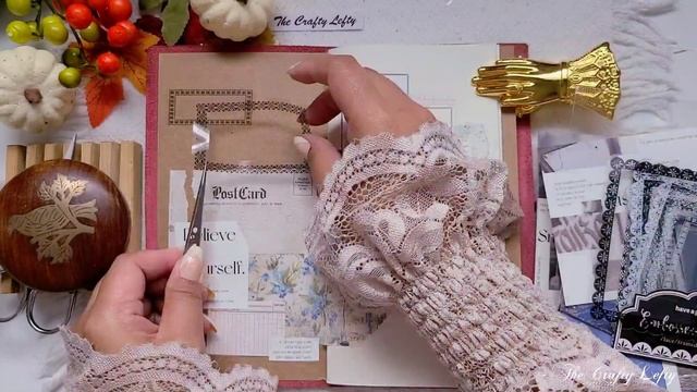 ASMR Vintage Journaling | Flipthrough & Starting A New Journal